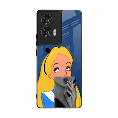 Sugar Bliss back phone cover | glass case for motorola edge 50 fusion