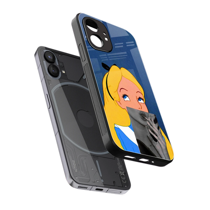Sugar Bliss sleek nothing phone 1 cover with tempered glass back and TPU edges