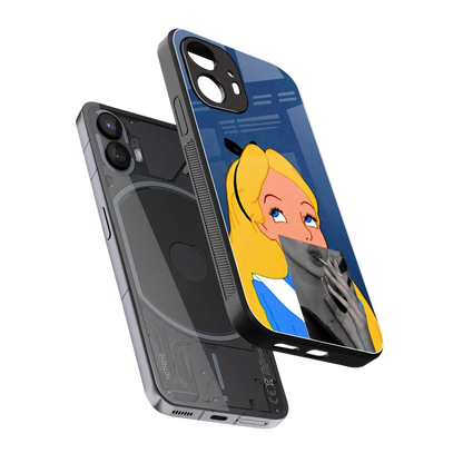 Sugar Bliss sleek nothing phone 2 cover with tempered glass back and TPU edges