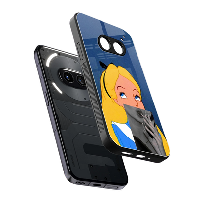 Sugar Bliss sleek nothing phone 2a cover with tempered glass back and TPU edges