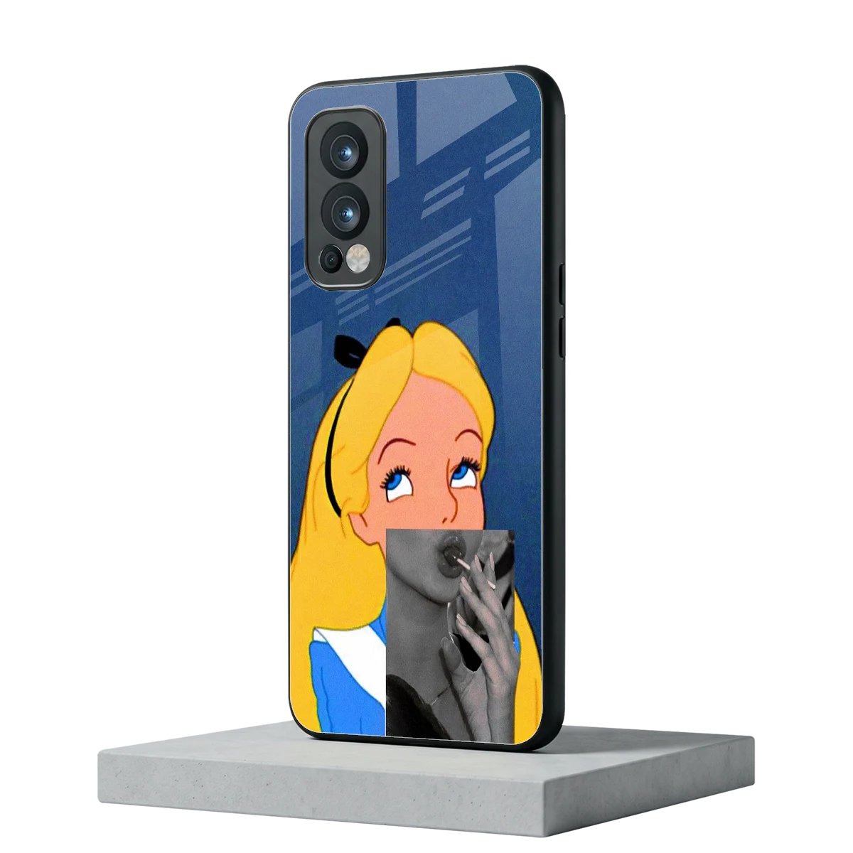 Sugar Bliss oneplus nord 2 mobile cover | shockproof glass phone case