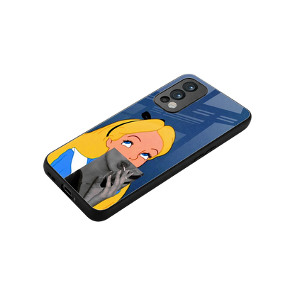 Sugar Bliss stylish phone case for oneplus nord 2 | glossy glass and slim fit