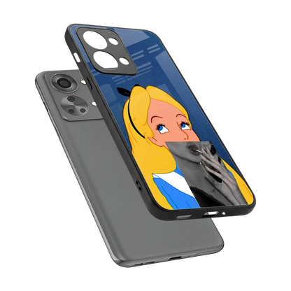 Sugar Bliss sleek oneplus nord 2t cover with tempered glass back and TPU edges