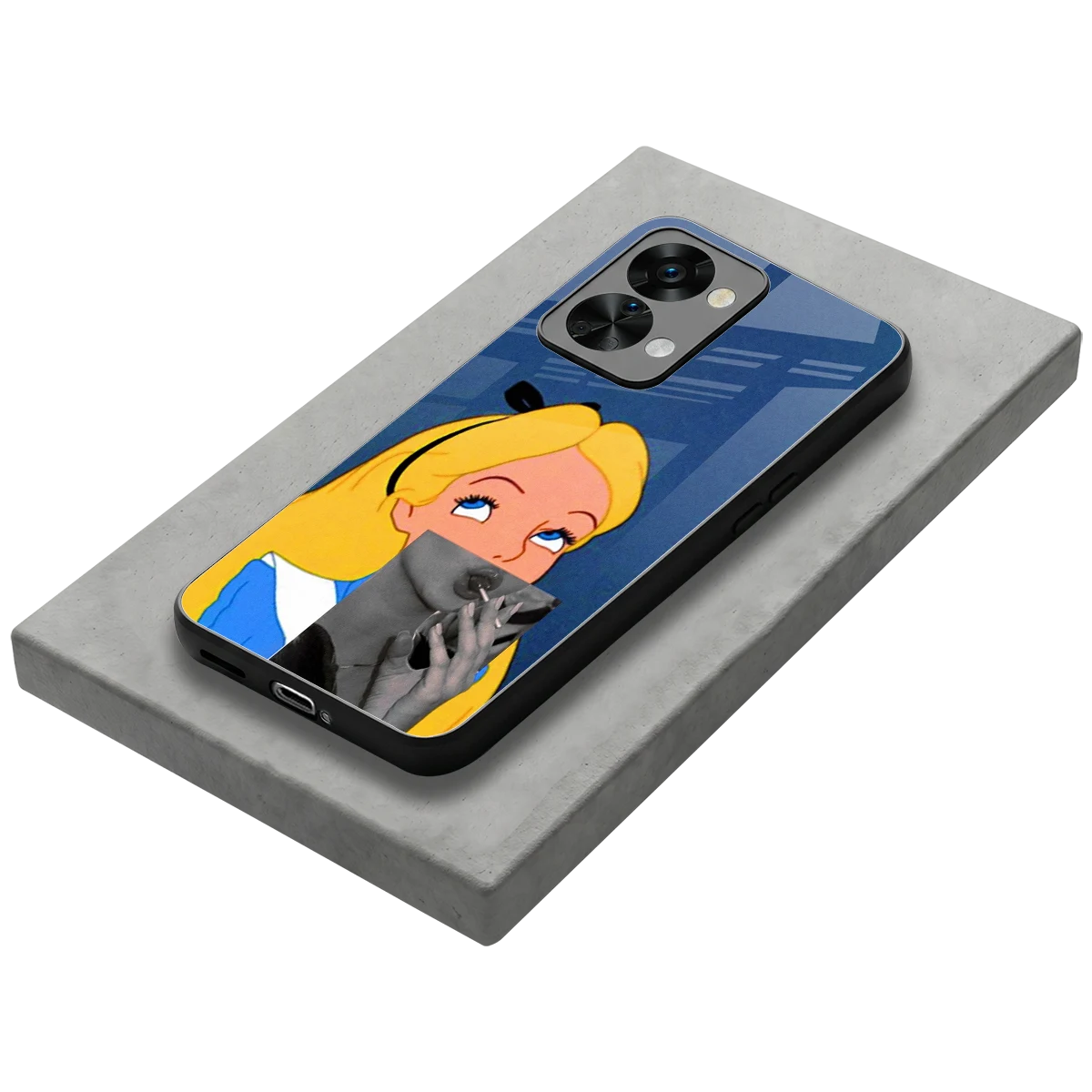 Sugar Bliss stylish phone case for oneplus nord 2t | glossy glass and slim fit