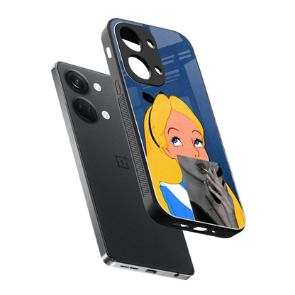 Sugar Bliss sleek oneplus nord 3 cover with tempered glass back and TPU edges