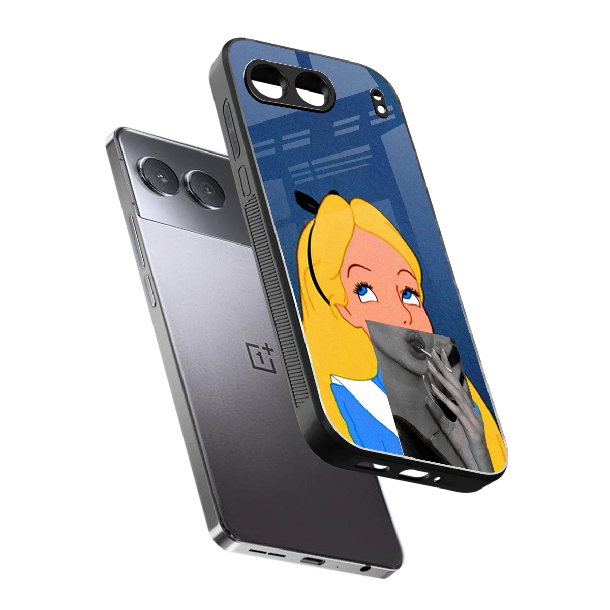 Sugar Bliss sleek oneplus nord 4 cover with tempered glass back and TPU edges