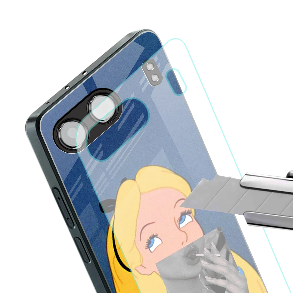 Sugar Bliss stylish phone case for oneplus nord 4 | glossy glass and slim fit