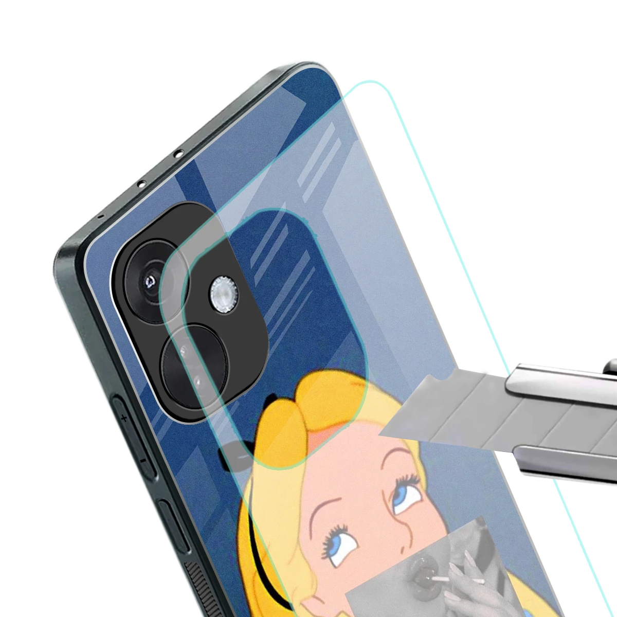 Sugar Bliss stylish phone case for oneplus nord ce 3 | glossy glass and slim fit