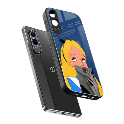 Sugar Bliss sleek oneplus nord ce 4 lite cover with tempered glass back and TPU edges