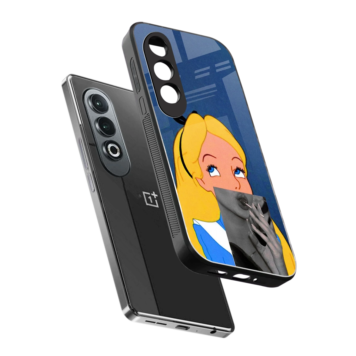 Sugar Bliss sleek oneplus nord ce 4 cover with tempered glass back and TPU edges