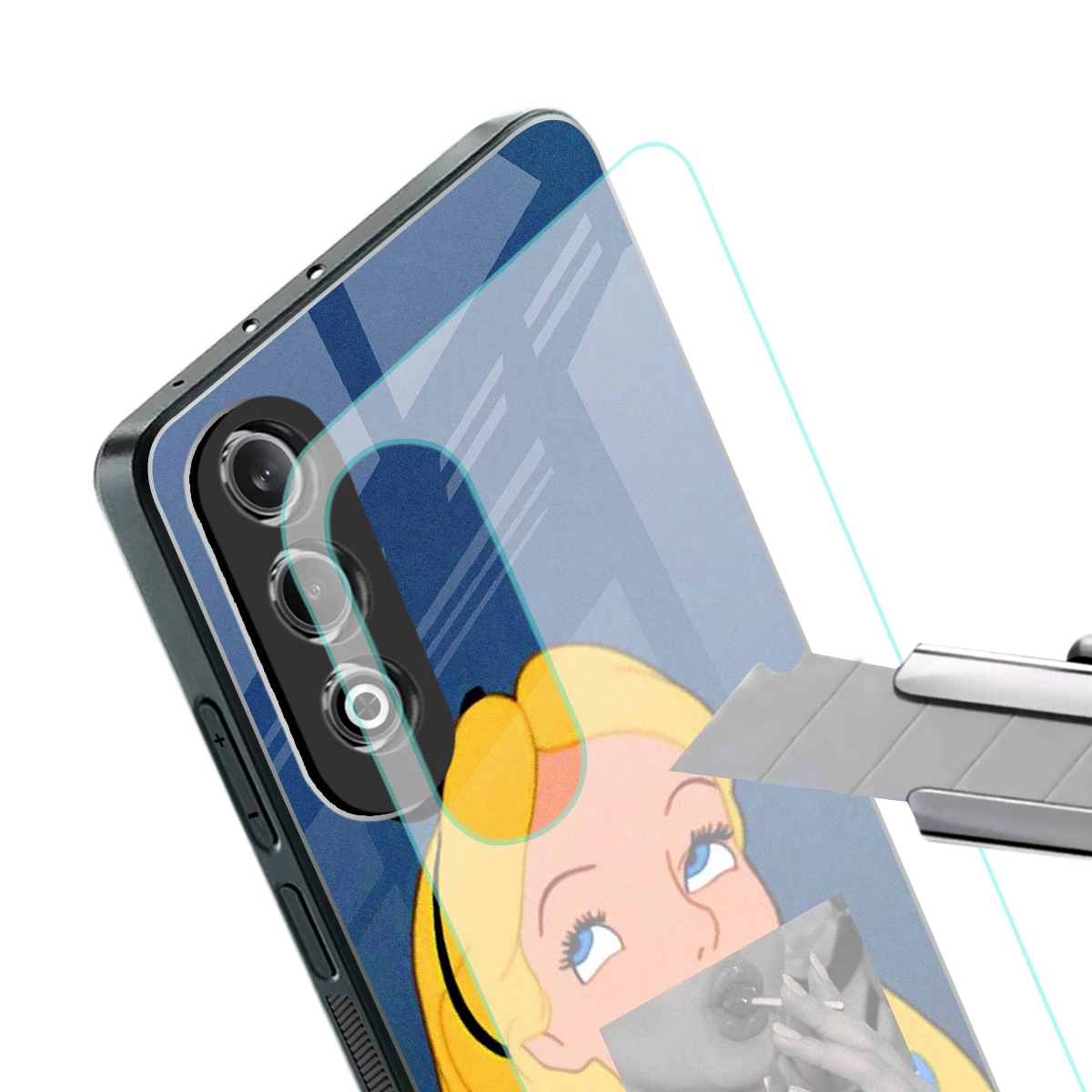 Sugar Bliss stylish phone case for oneplus nord ce 4 | glossy glass and slim fit