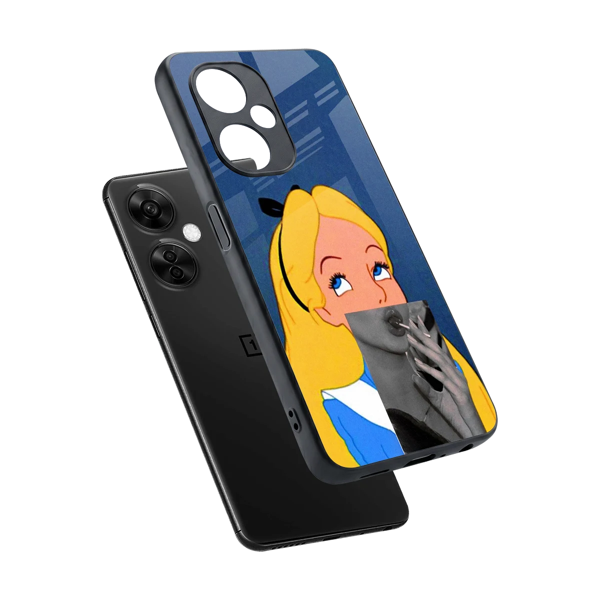Sugar Bliss sleek oneplus nord ce 3 lite cover with tempered glass back and TPU edges