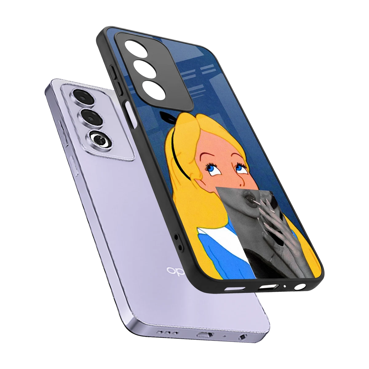 Sugar Bliss sleek oppo a3 pro cover with tempered glass back and TPU edges
