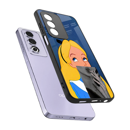 Sugar Bliss sleek oppo a3 pro cover with tempered glass back and TPU edges