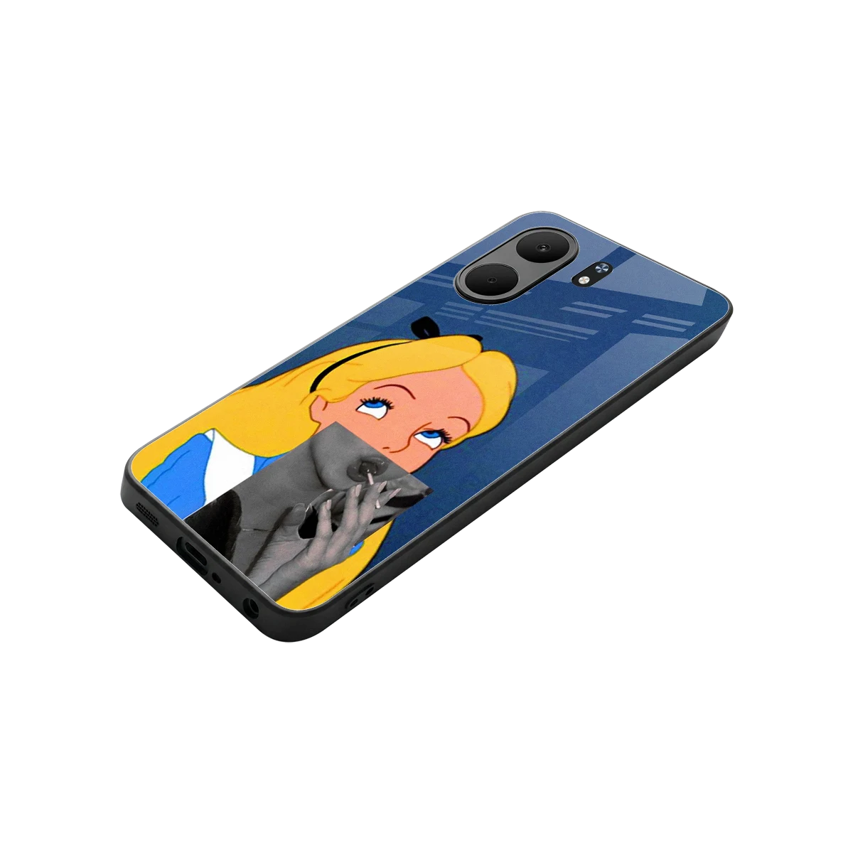 Sugar Bliss stylish phone case for oppo a5x 5g | glossy glass and slim fit
