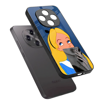 Sugar Bliss sleek oppo f31 pro 5g cover with tempered glass back and TPU edges