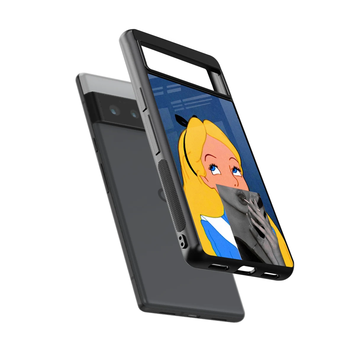 Sugar Bliss sleek google pixel 6 pro cover with tempered glass back and TPU edges