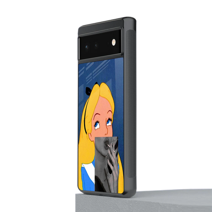 Sugar Bliss stylish phone case for google pixel 6 | glossy glass and slim fit