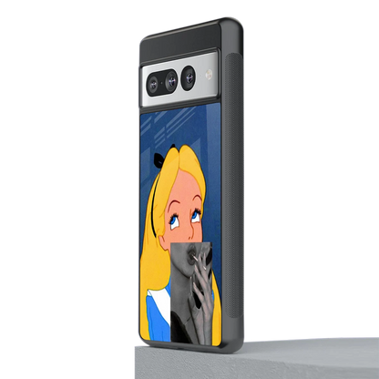 Sugar Bliss stylish phone case for google pixel 7 pro | glossy glass and slim fit