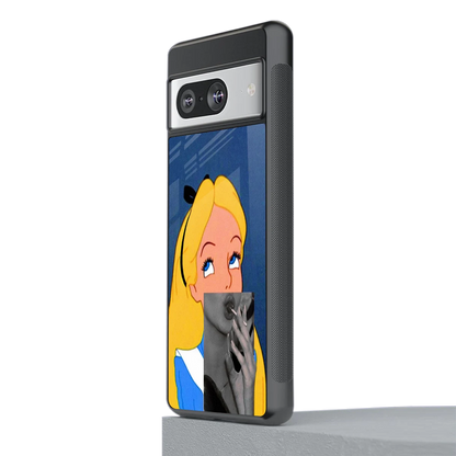 Sugar Bliss stylish phone case for google pixel 8 | glossy glass and slim fit