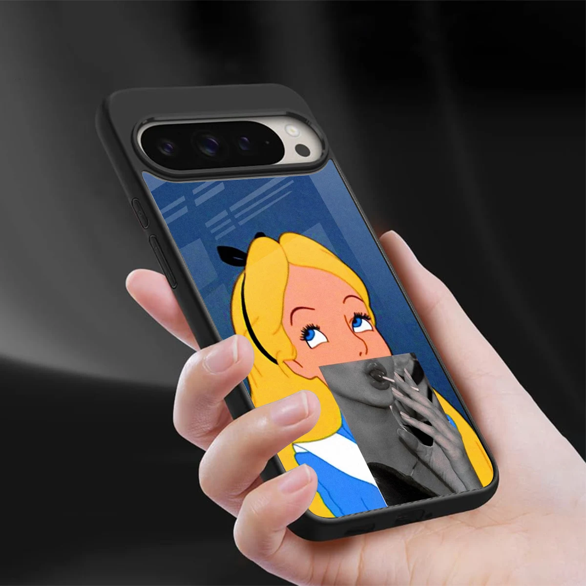 Sugar Bliss sleek google pixel 9 pro cover with tempered glass back and TPU edges