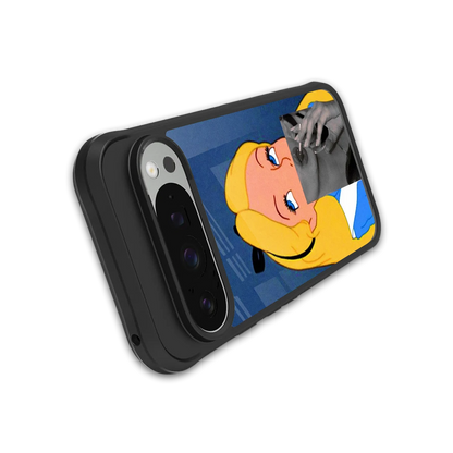 Sugar Bliss stylish phone case for google pixel 9 pro | glossy glass and slim fit