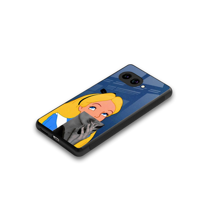 Sugar Bliss stylish phone case for google pixel 9a | glossy glass and slim fit