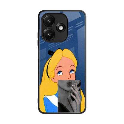 Sugar Bliss back phone cover | glass case for redmi 12 5g