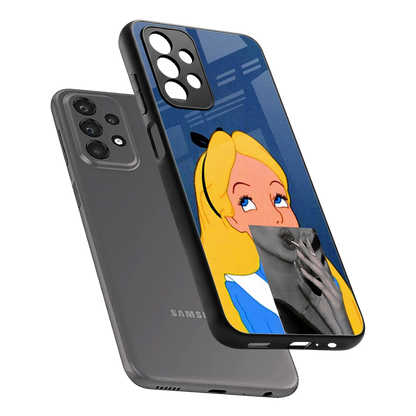 Sugar Bliss sleek samsung galaxy a23 cover with tempered glass back and TPU edges