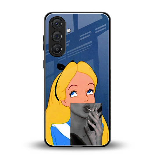 Sugar Bliss back phone cover | glass case for samsung galaxy m35 5g