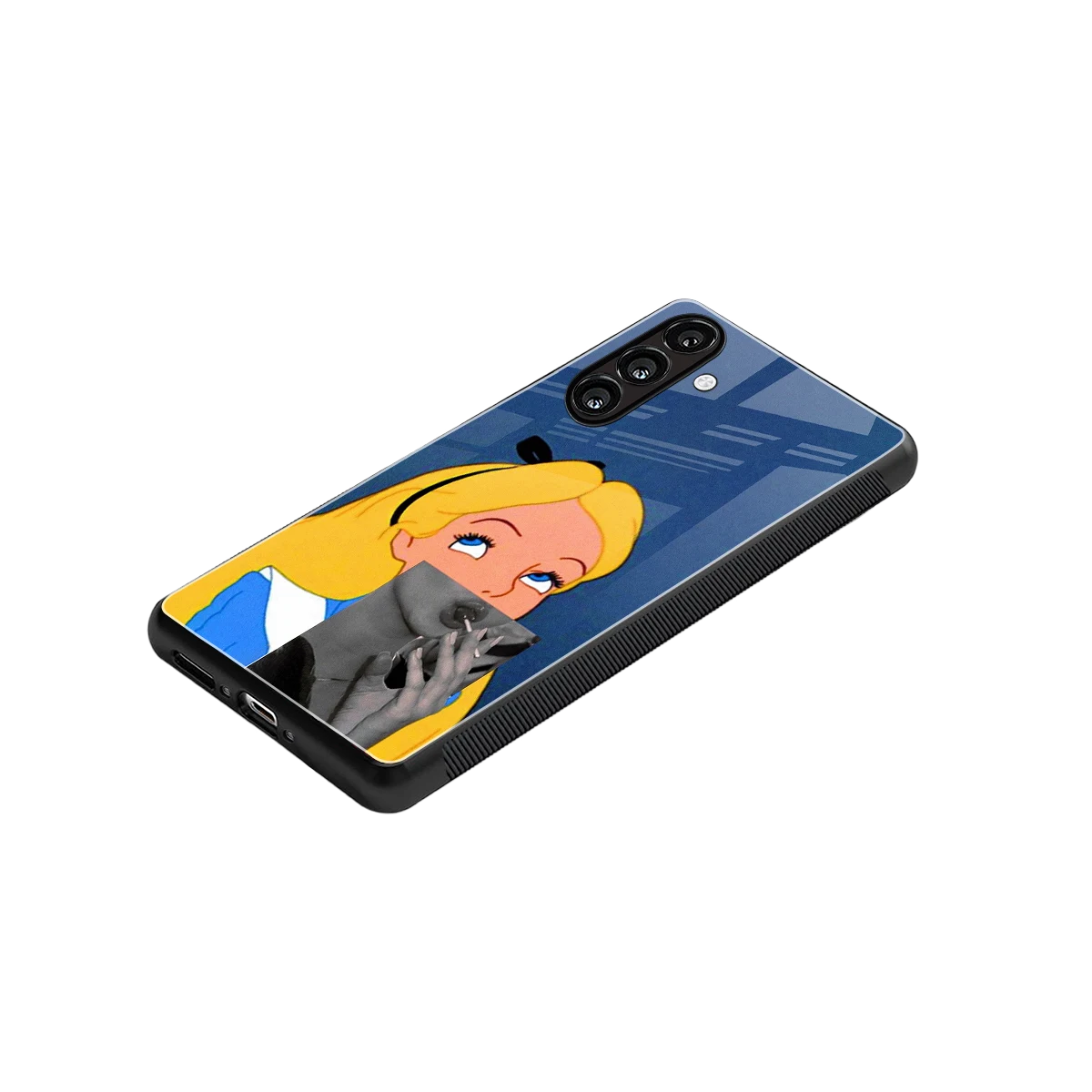 Sugar Bliss stylish phone case for samsung galaxy a55 5g | glossy glass and slim fit