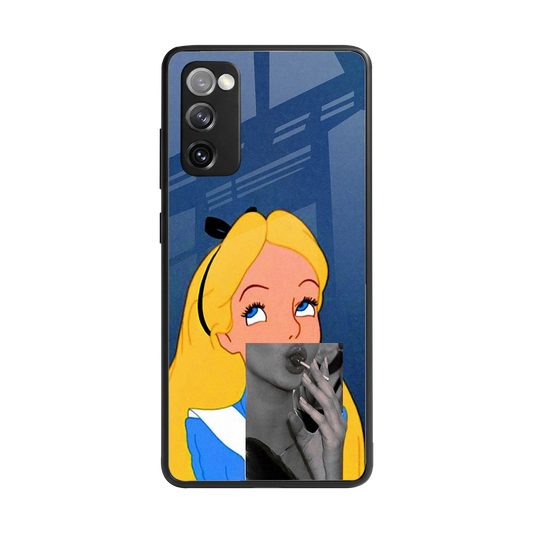 Sugar Bliss back phone cover | glass case for samsung galaxy s20 fe