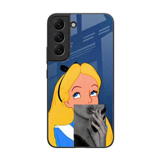 Sugar Bliss back phone cover | glass case for samsung galaxy s22