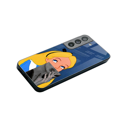 Sugar Bliss stylish phone case for samsung galaxy s22 | glossy glass and slim fit