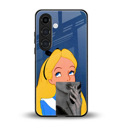 Sugar Bliss back phone cover | glass case for samsung galaxy s24 fe