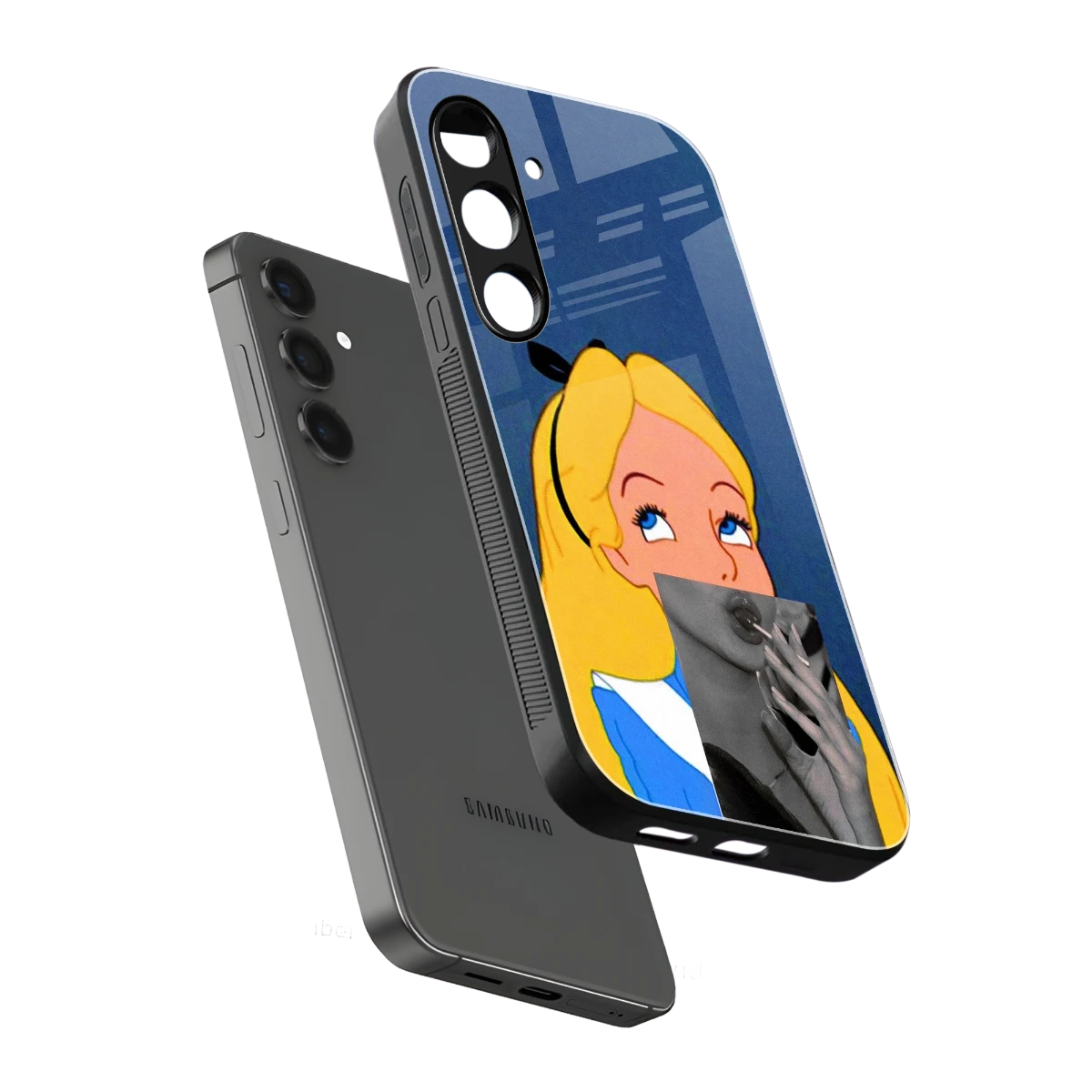 Sugar Bliss sleek samsung galaxy s25 fe cover with tempered glass back and TPU edges