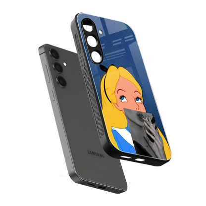 Sugar Bliss sleek samsung galaxy s25 fe cover with tempered glass back and TPU edges