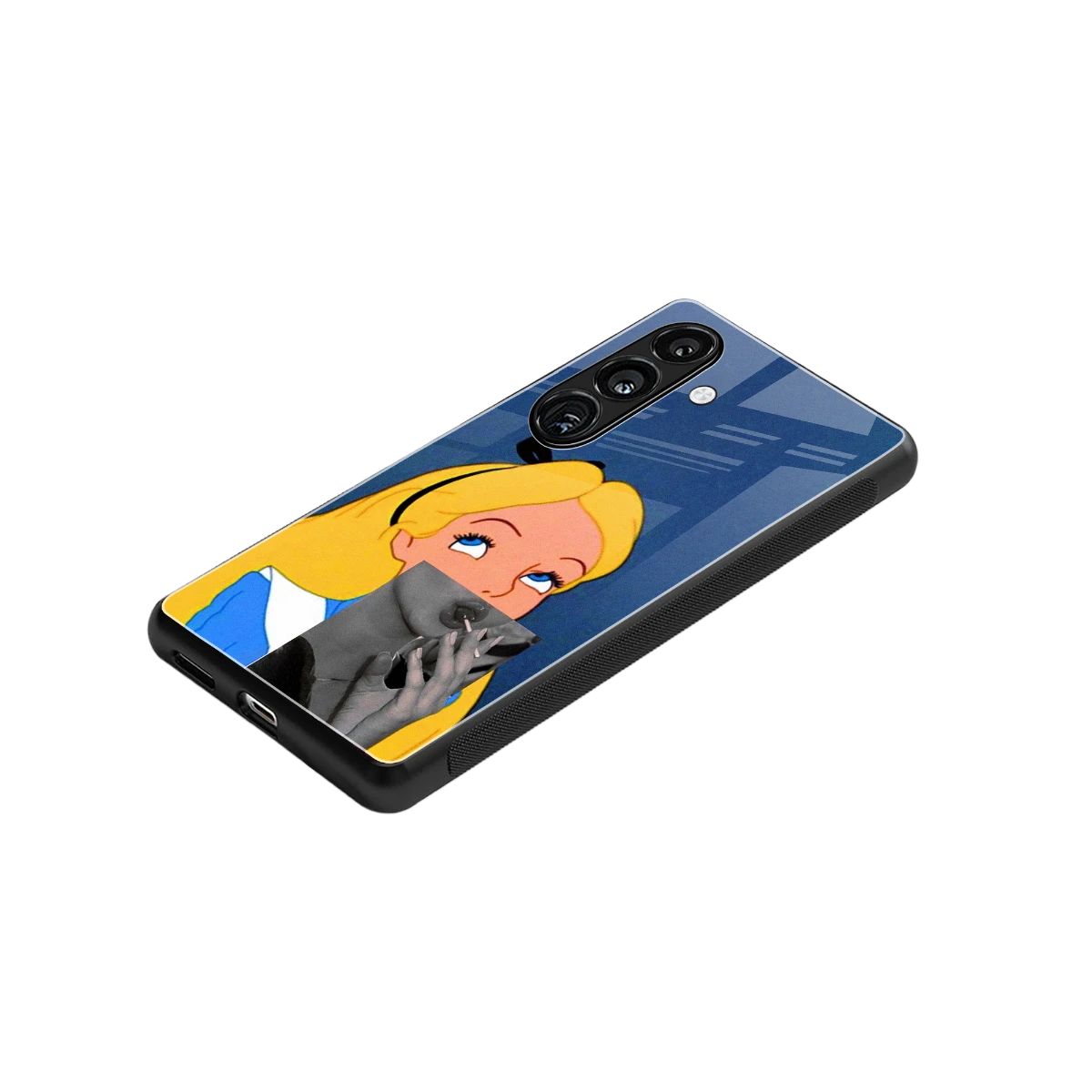 Sugar Bliss stylish phone case for samsung galaxy s25 fe | glossy glass and slim fit