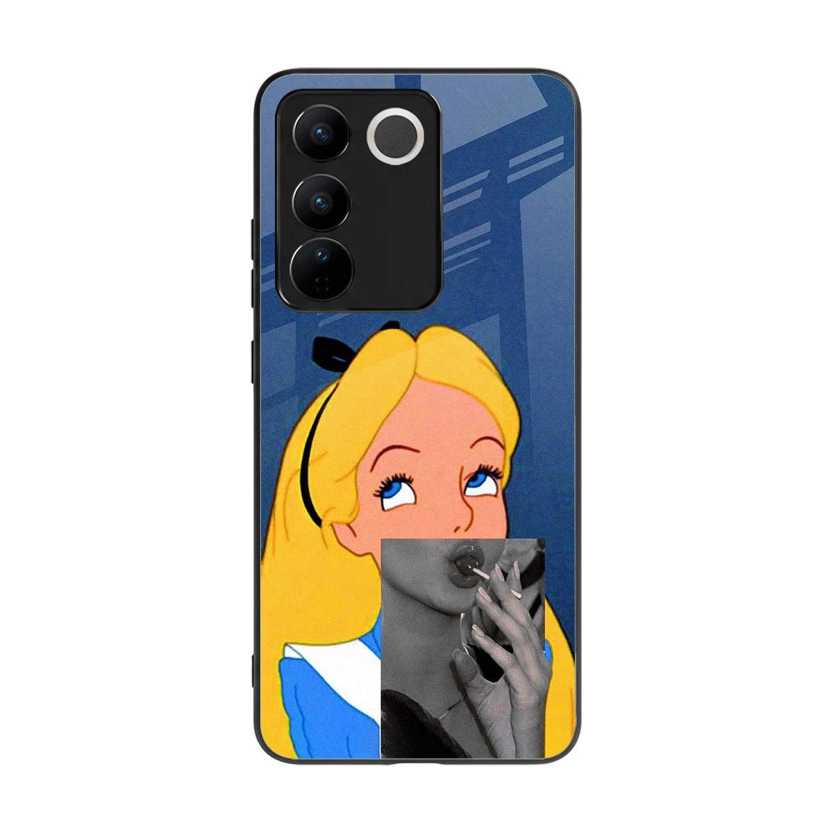 Sugar Bliss back phone cover | glass case for vivo v27 5g