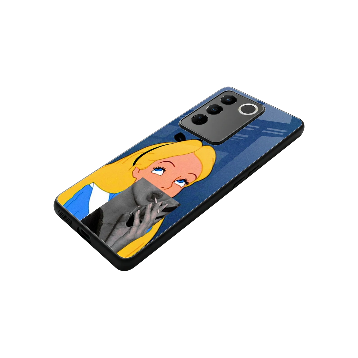 Sugar Bliss stylish phone case for vivo v27 5g | glossy glass and slim fit