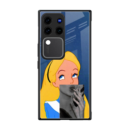 Sugar Bliss back phone cover | glass case forvivo v30 pro