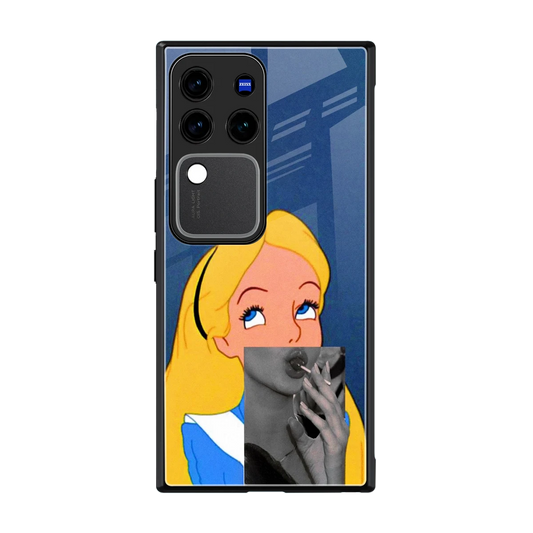 Sugar Bliss back phone cover | glass case forvivo v30 pro