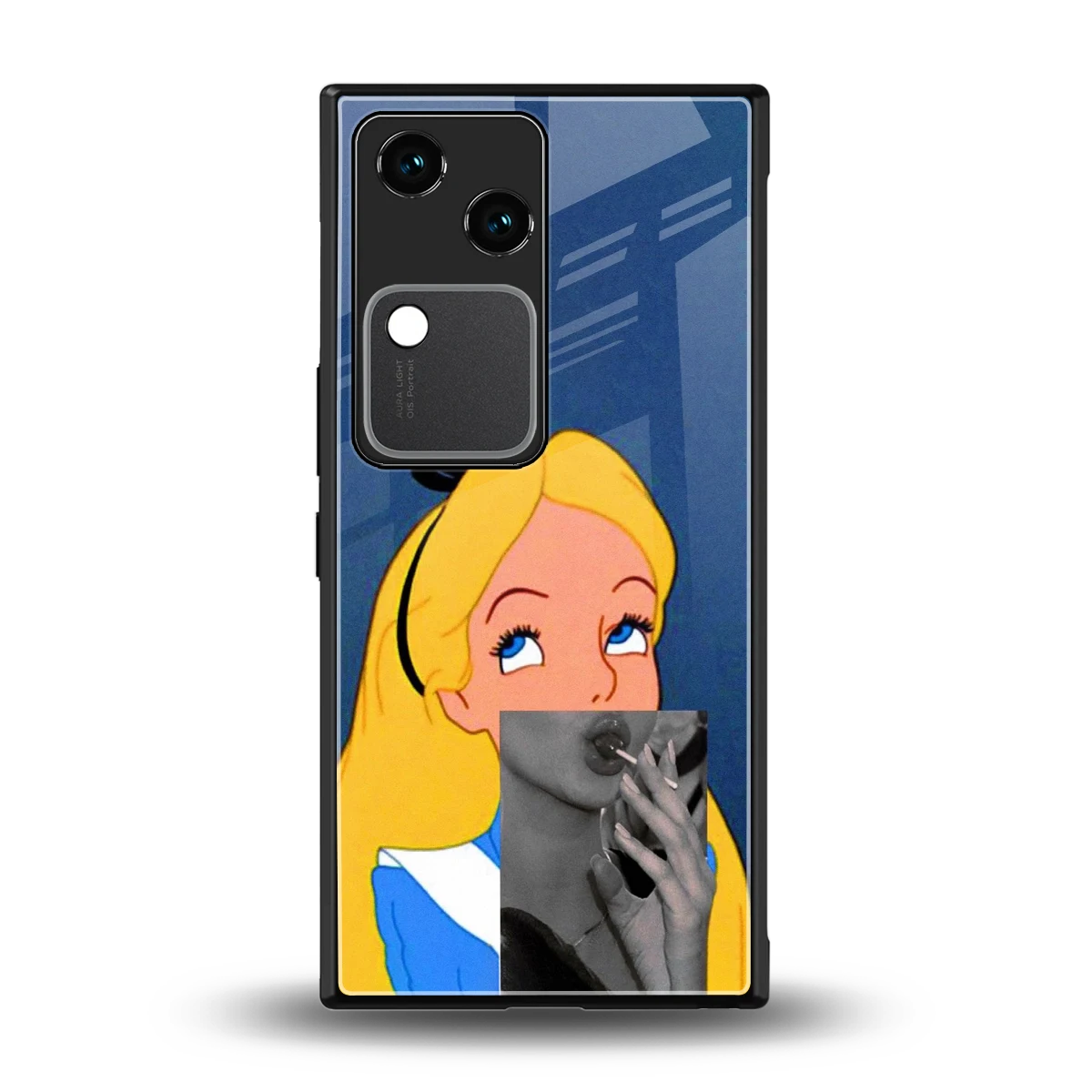 Sugar Bliss back phone cover | glass case for vivo v30
