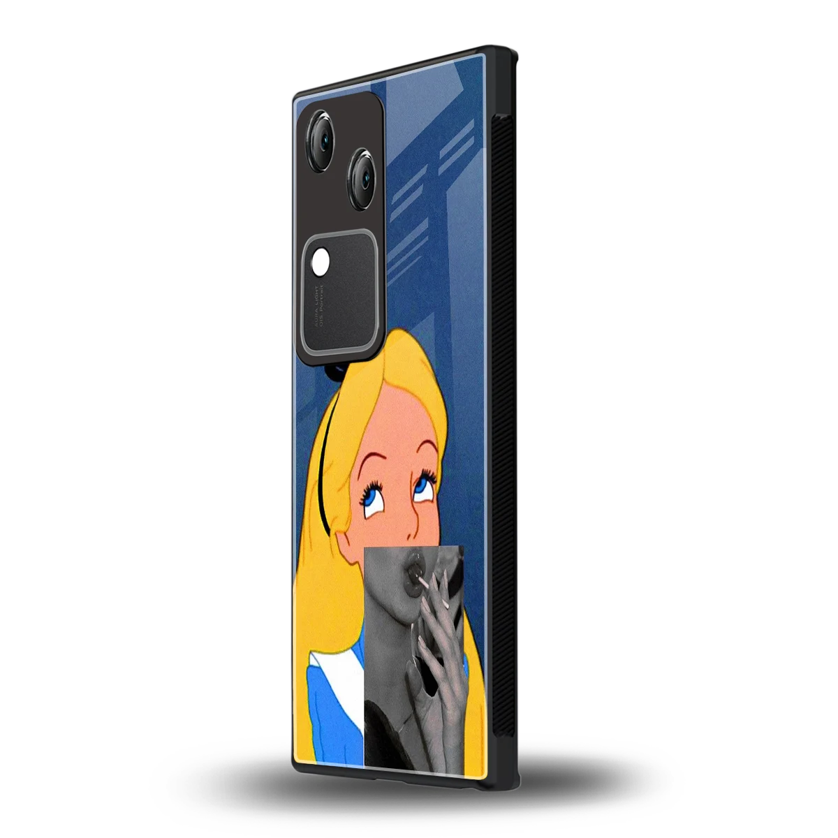 Sugar Bliss vivo v30 mobile cover | shockproof glass phone case
