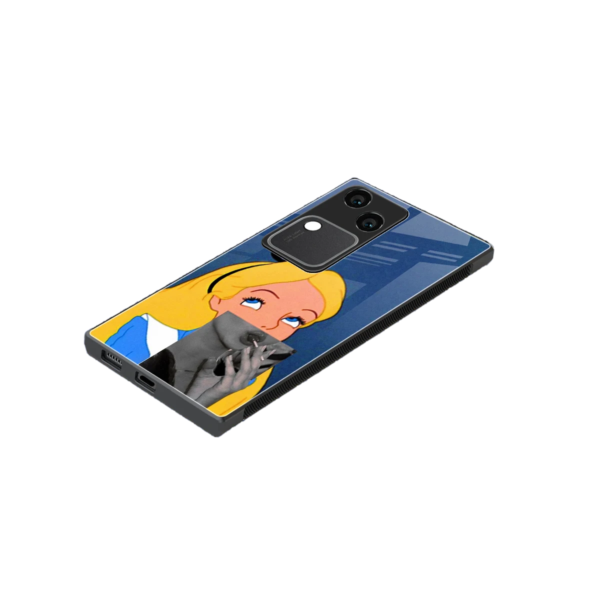 Sugar Bliss stylish phone case for vivo v30 | glossy glass and slim fit