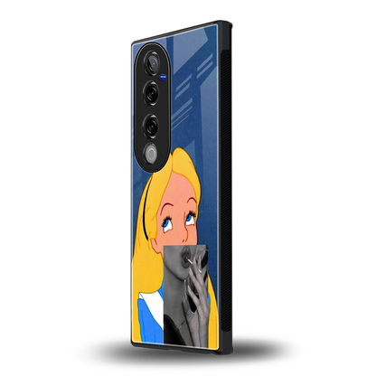 Sugar Bliss vivo v40 pro mobile cover | shockproof glass phone case