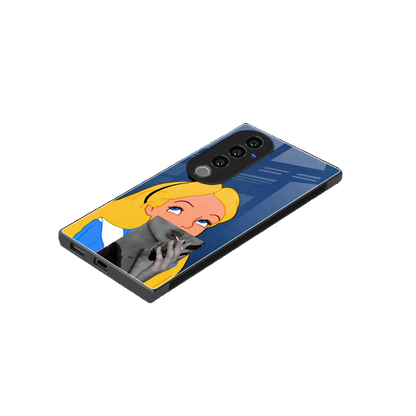 Sugar Bliss stylish phone case for vivo v40 pro | glossy glass and slim fit