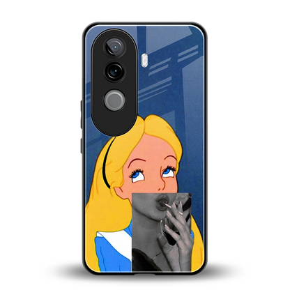 Sugar Bliss back phone cover | glass case for vivo v40e