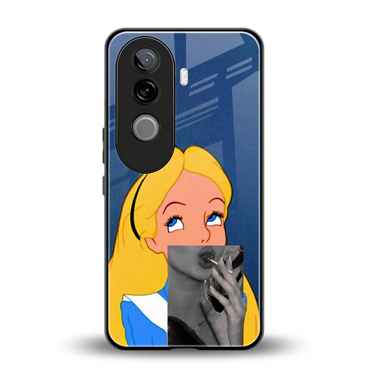Sugar Bliss back phone cover | glass case for vivo v40e