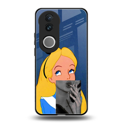 Sugar Bliss back phone cover | glass case for vivo v50